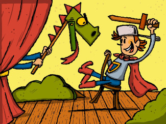 Kinderbibeltag Sketch Theater